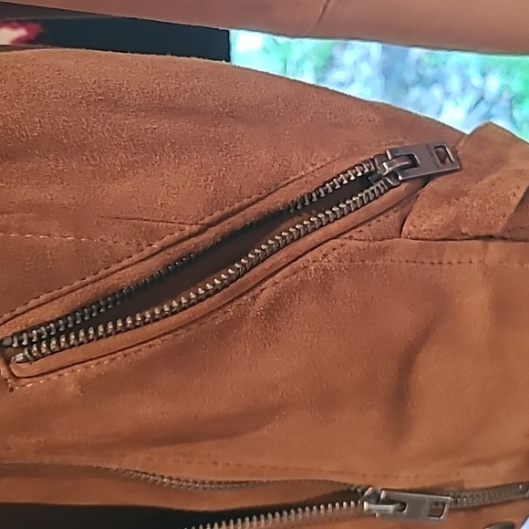 Lucky Brand suede leather jacket size small - Picture 4 of 14